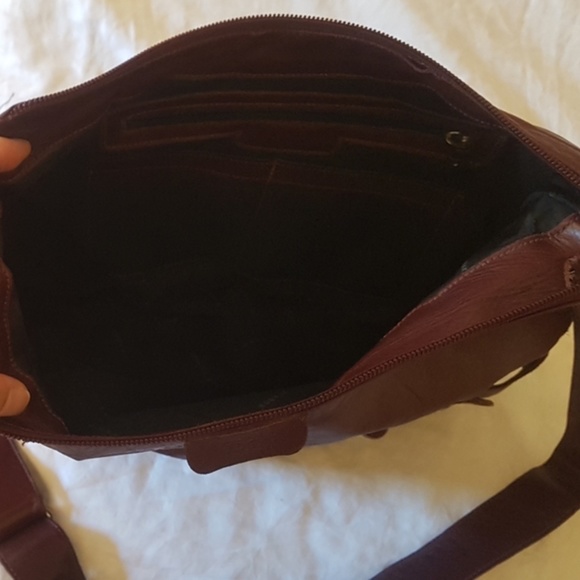 Rudsak Ox Blood Burgundy Leather Purse - Picture 4 of 7